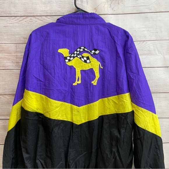 VINTAGE CAMEL SMOKIN’ JOE’S RACING TWO PIECE TRACK SUIT - Picture 11 of 16